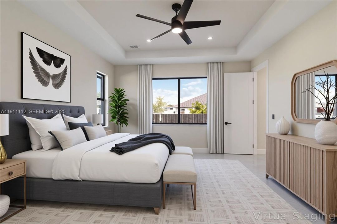 Bedroom 1 Virtual Staging