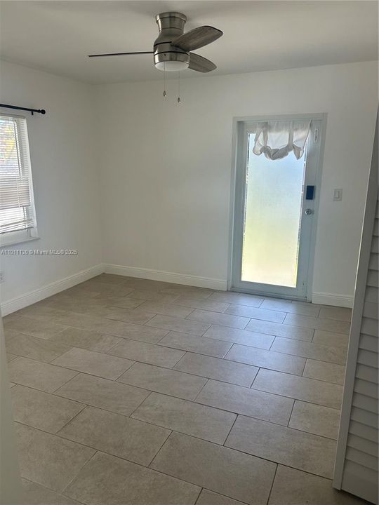 Living , Dining room  and unit entrance