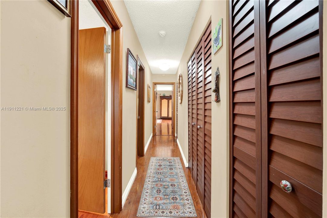 Hallway to Master Suite
