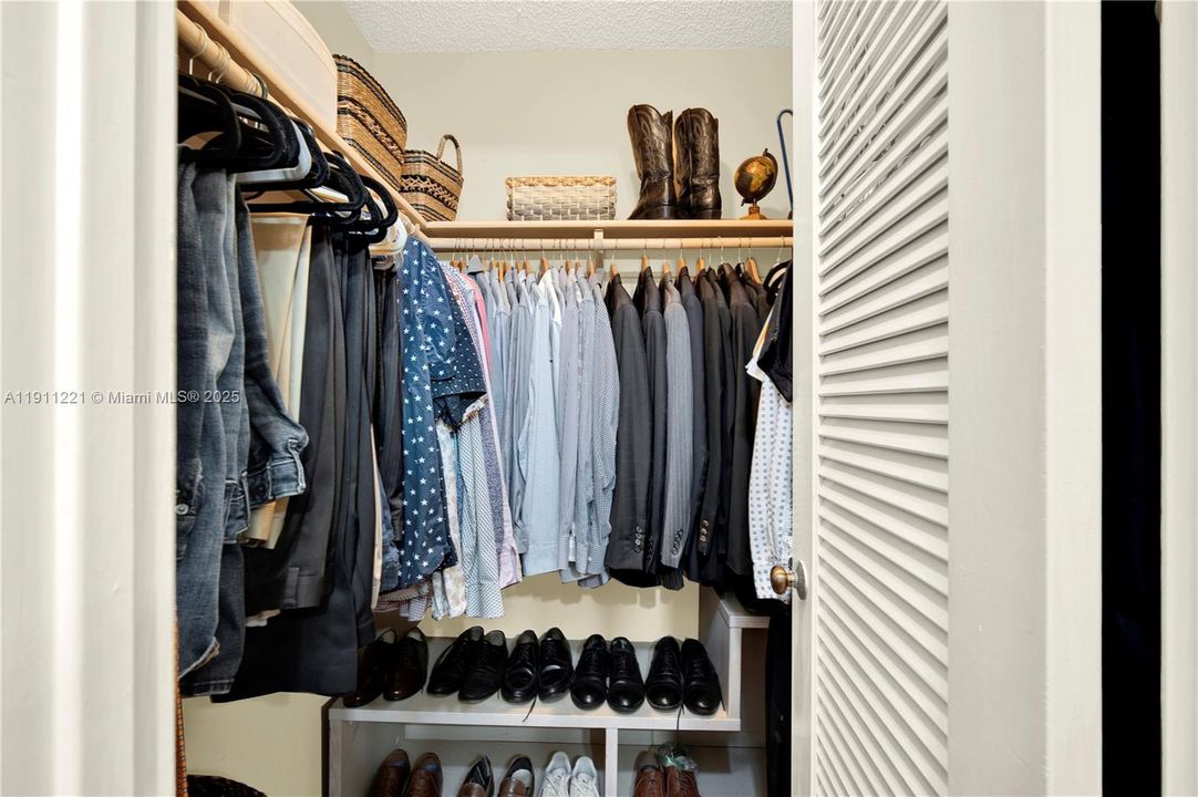 Master Walk-in Closet