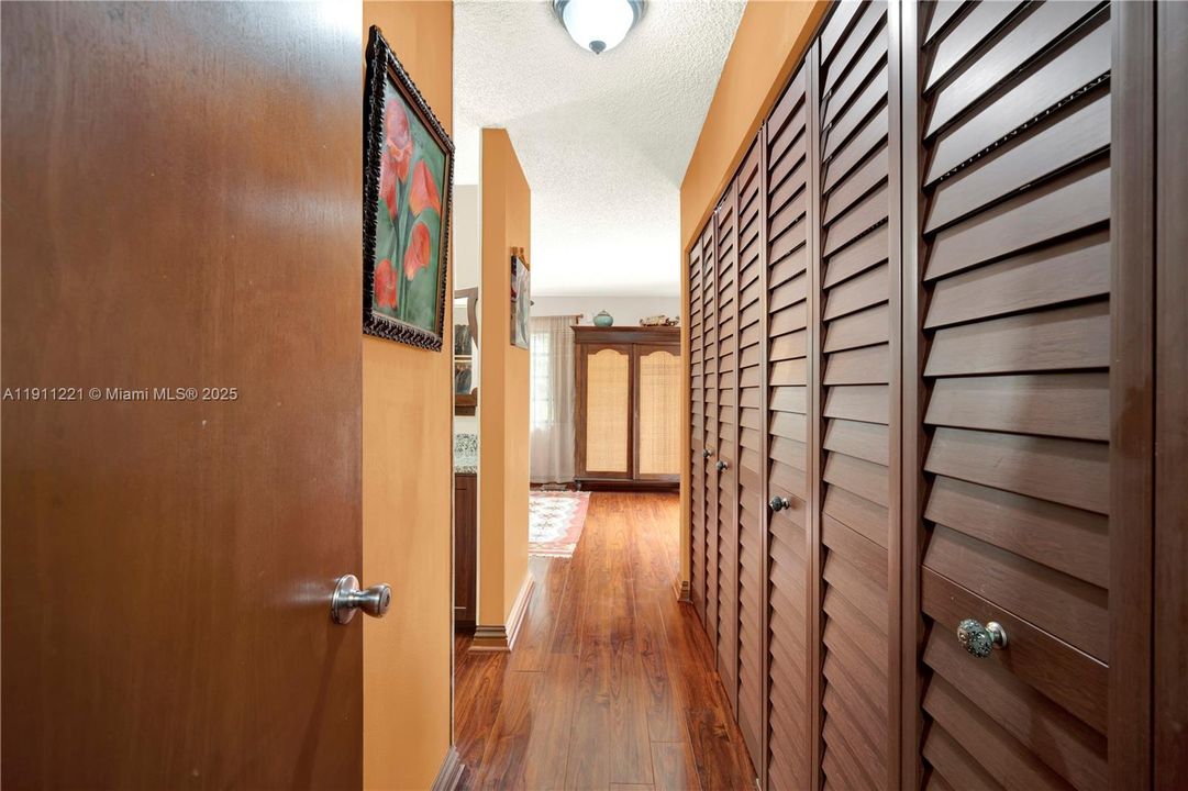 Entry to Master Suite / Plenty of Closets