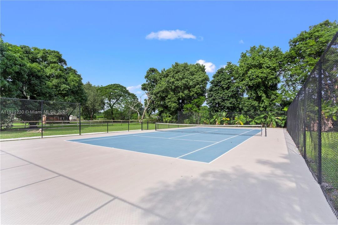 Private Tennis Court