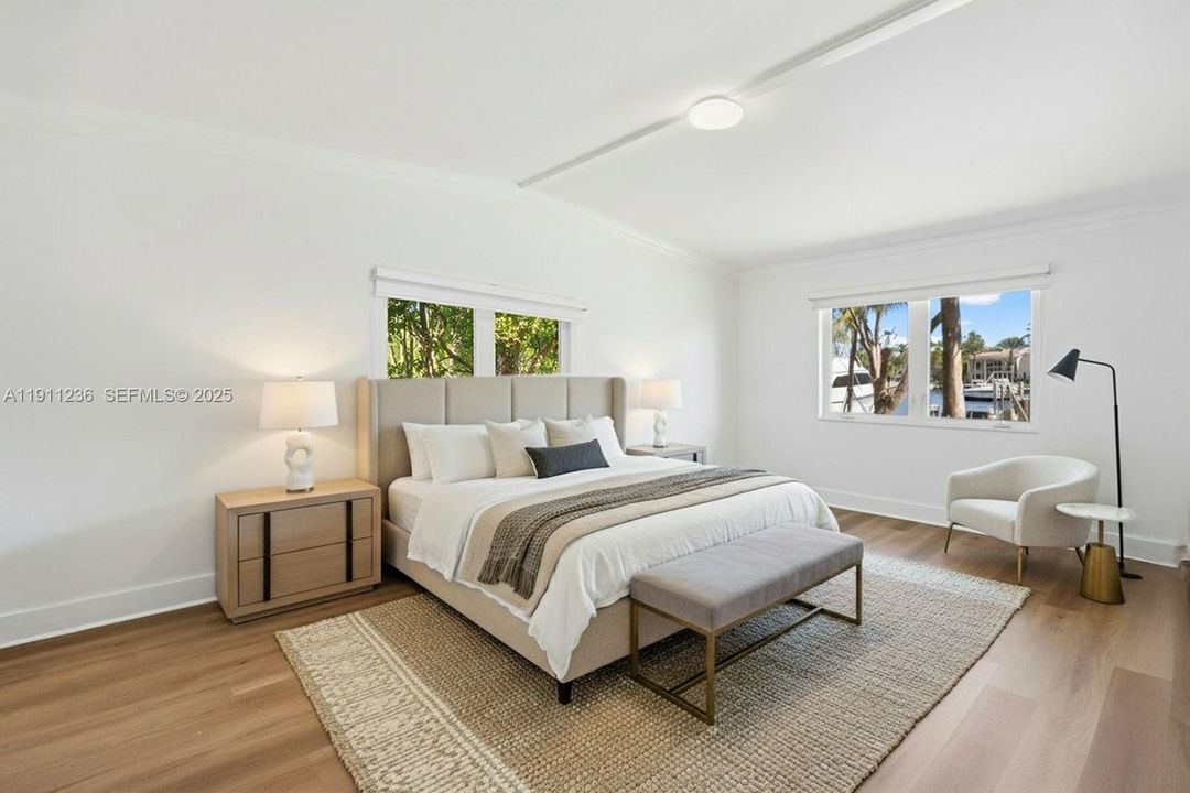 Image virtually staged