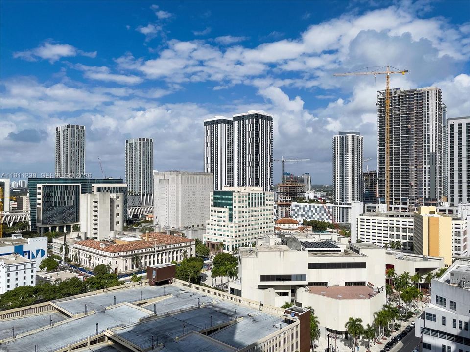 View from the balcony