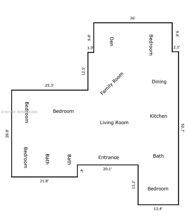 En Venta: $1,395,000 (5 camas, 3 baños, 2266 Pies cuadrados)