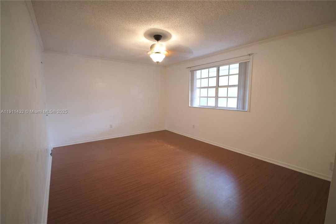 Master has two walk in closets