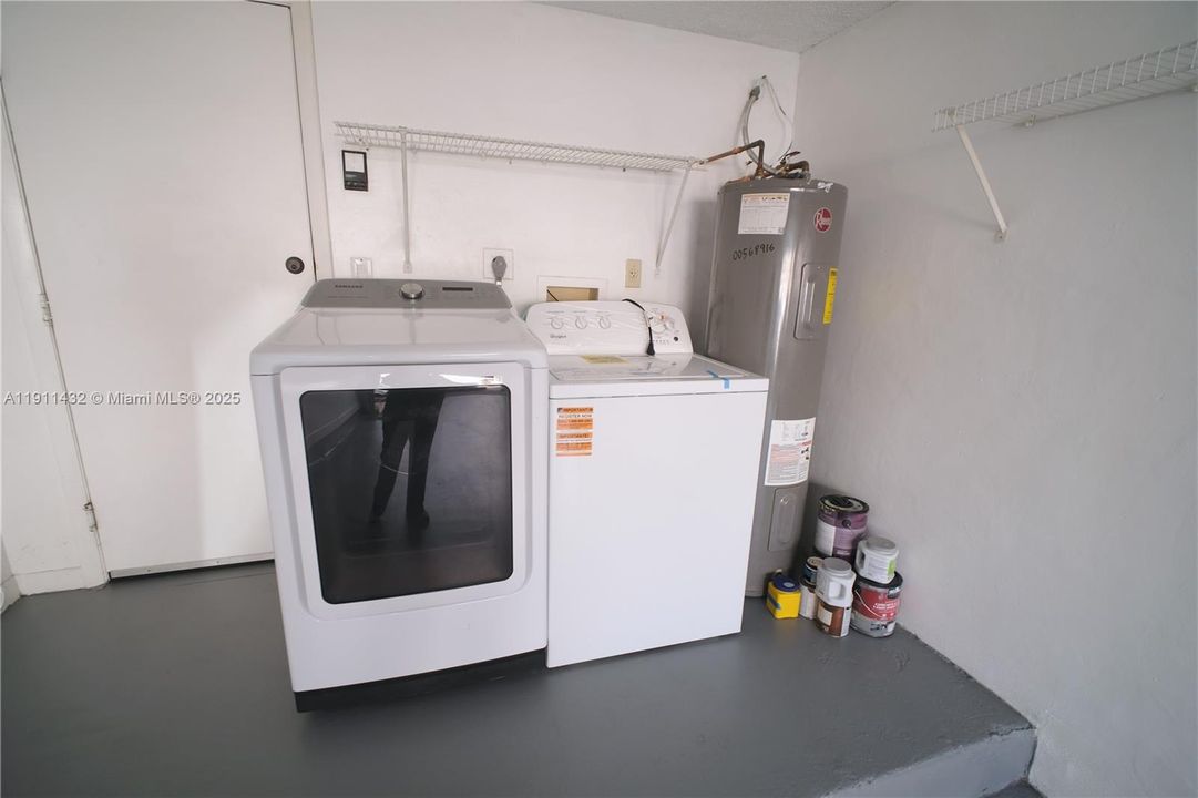 Dryer and Brand New Washer