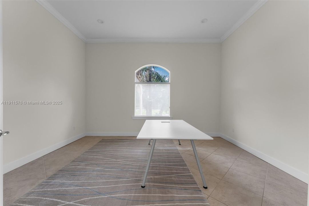 OFFICE OFF OF THE LIVING ROOM & FOYER