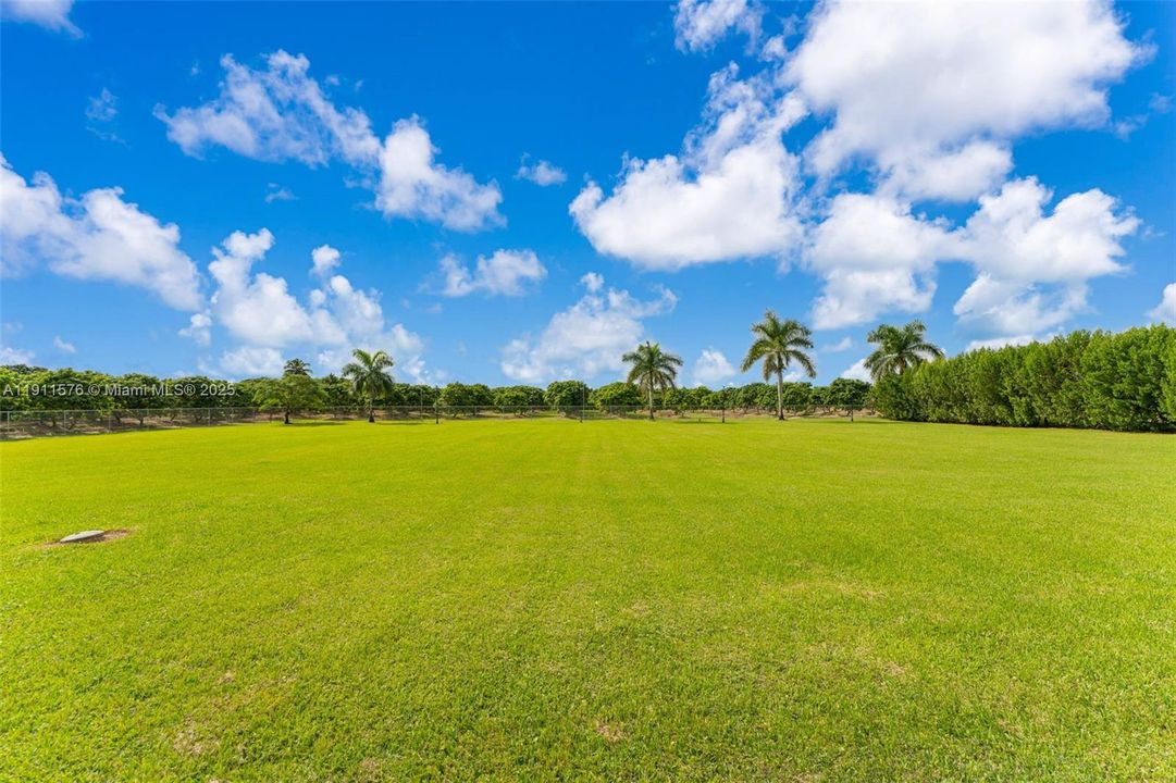 LARGE OPEN ACREAGE, CROCHET ANYONE?