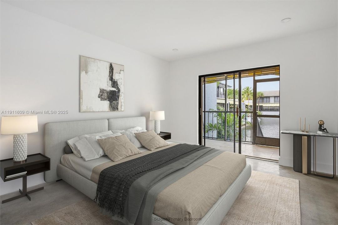 Primary Bedroom Virtually Staged