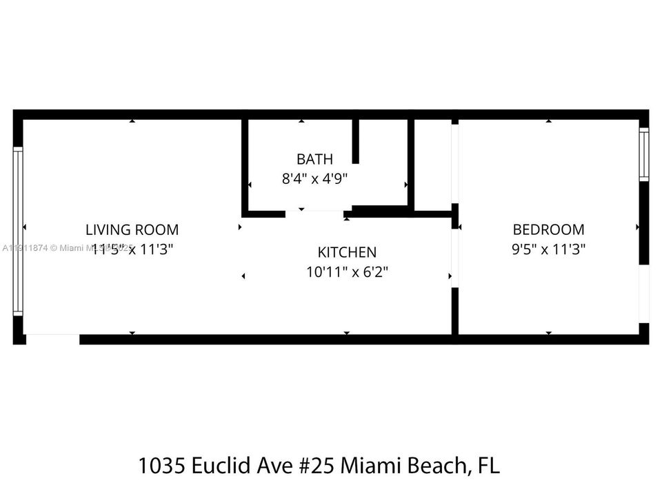 For Sale: $249,000 (1 beds, 1 baths, 422 Square Feet)