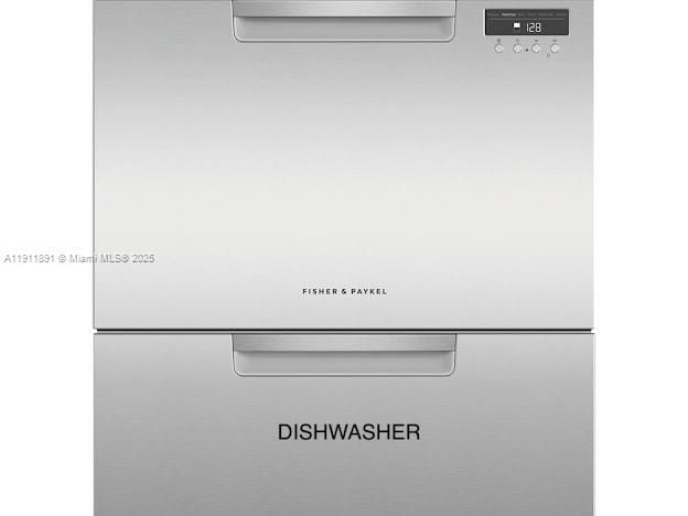 Double drawer dishwasher
