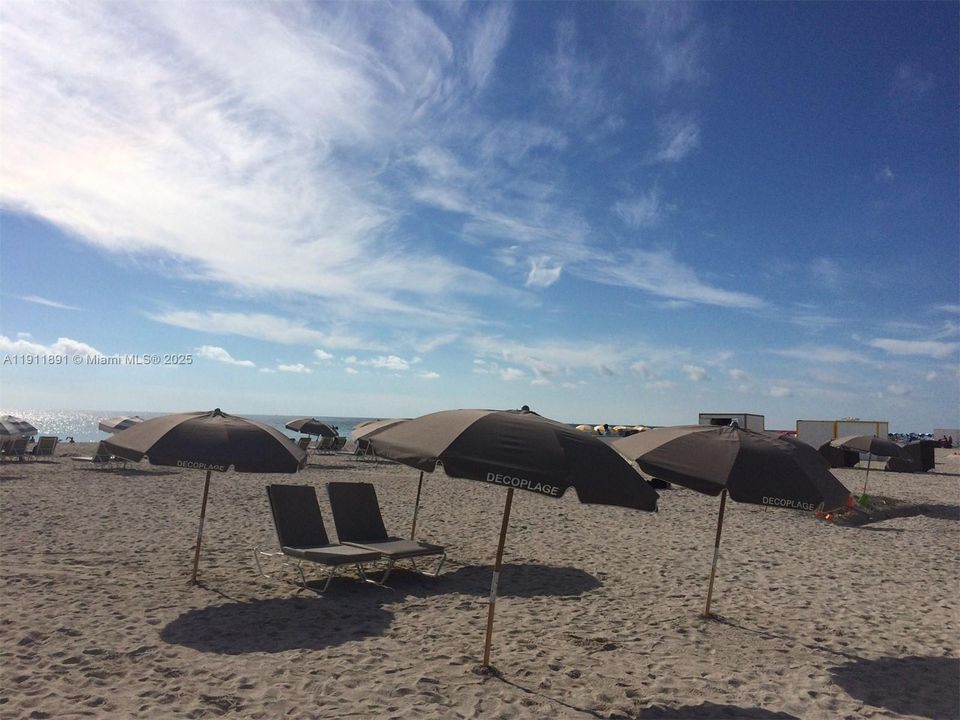 Designated Beach Area for Decoplage