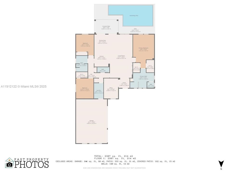 待售: $975,000 (3 贝兹, 2 浴室, 2307 平方英尺)