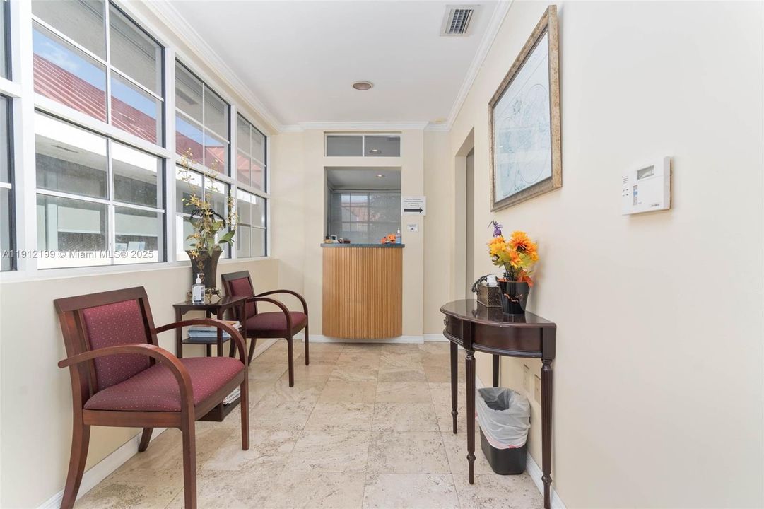 Another view of reception area.