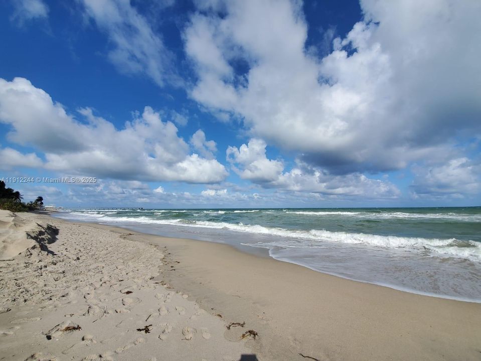 Steps to the Semi-Private Beach