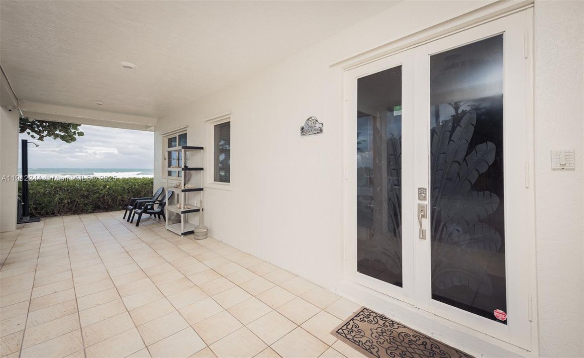 Front Porch of the Beach House
