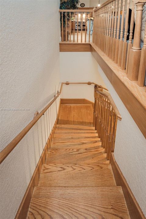 Stairway to the Second Floor