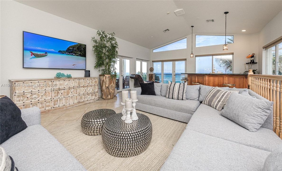 Open Layout with the Ocean View from Every Window.