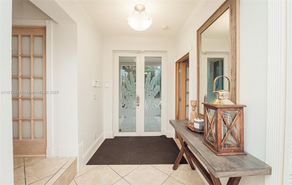 Foyer at the Front Entrance