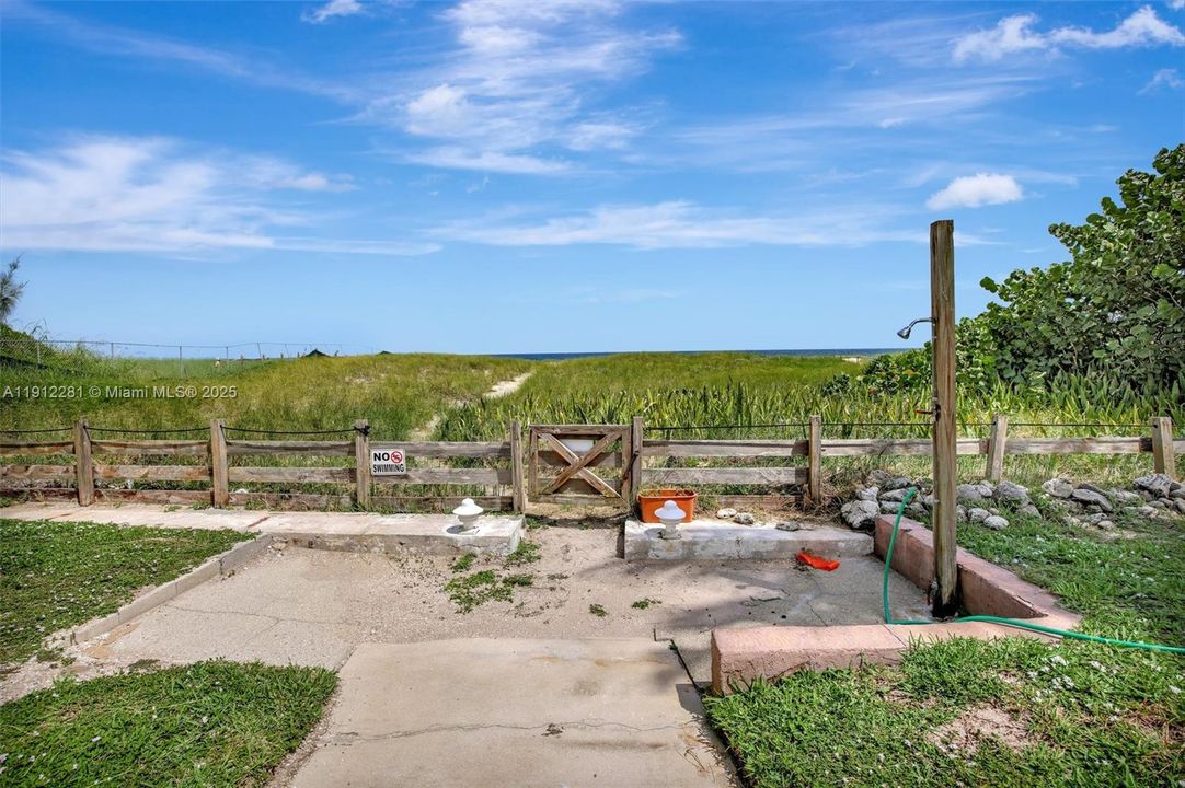 Community Outdoor Shower
