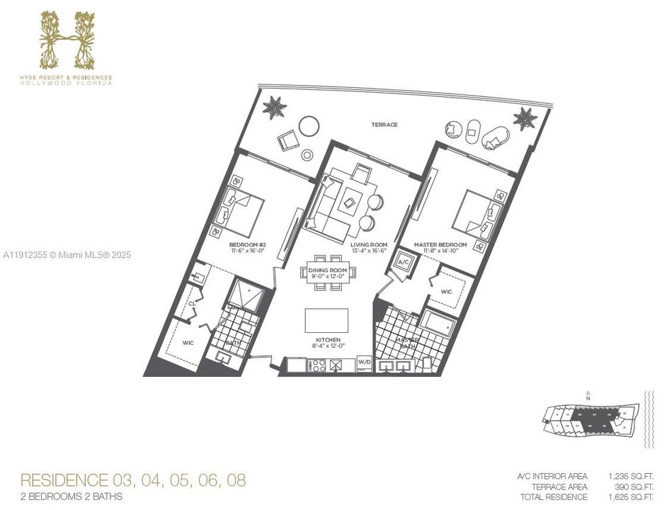 Active With Contract: $795,000 (2 beds, 2 baths, 1179 Square Feet)