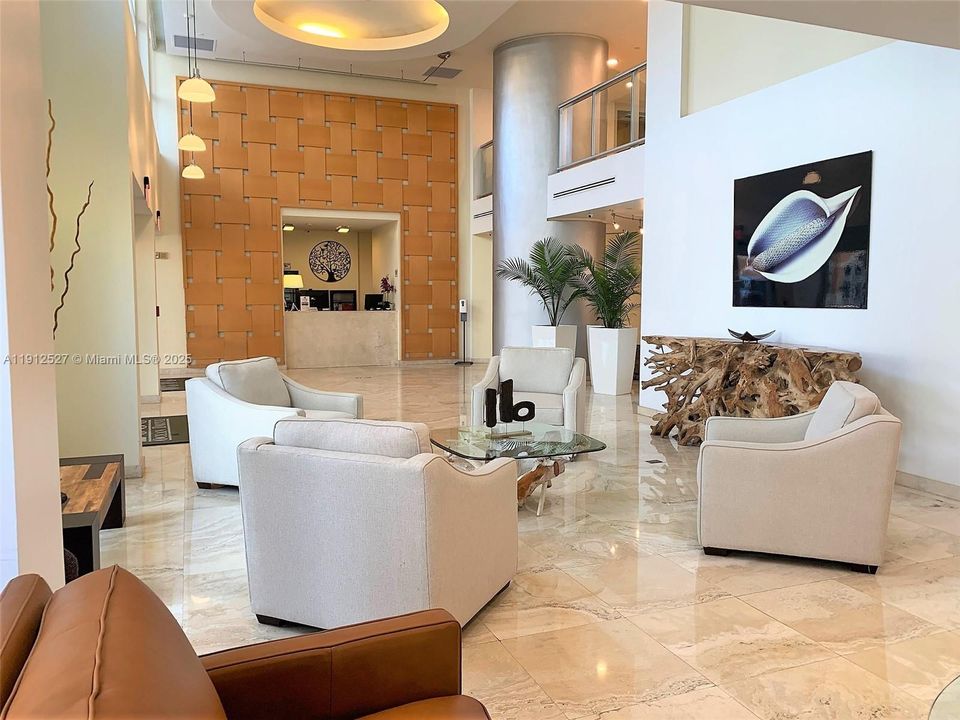 2 story Lobby