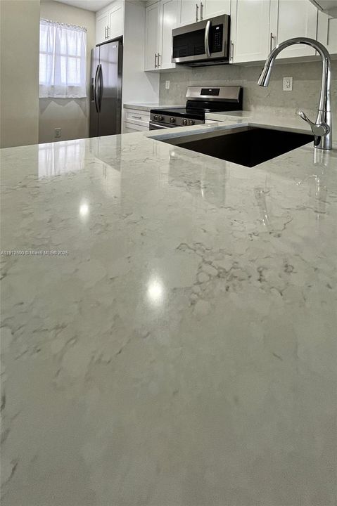 Detail: Quartz Counters