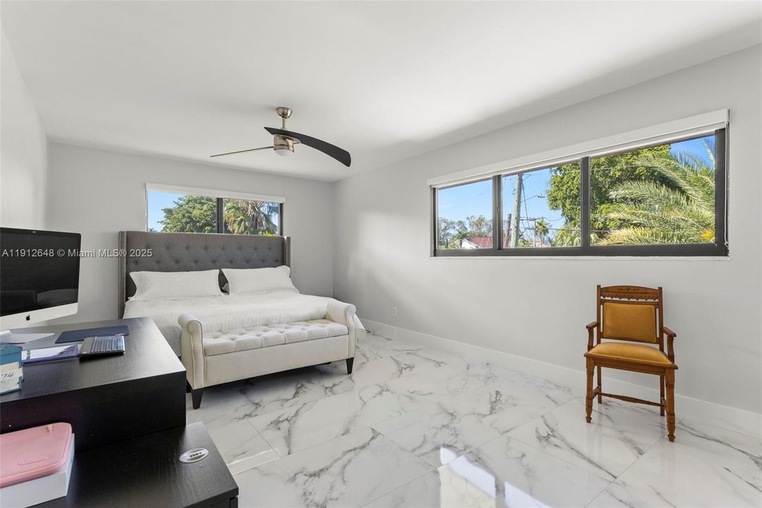 3rd bedroom, with walk-in closet and extra storage.