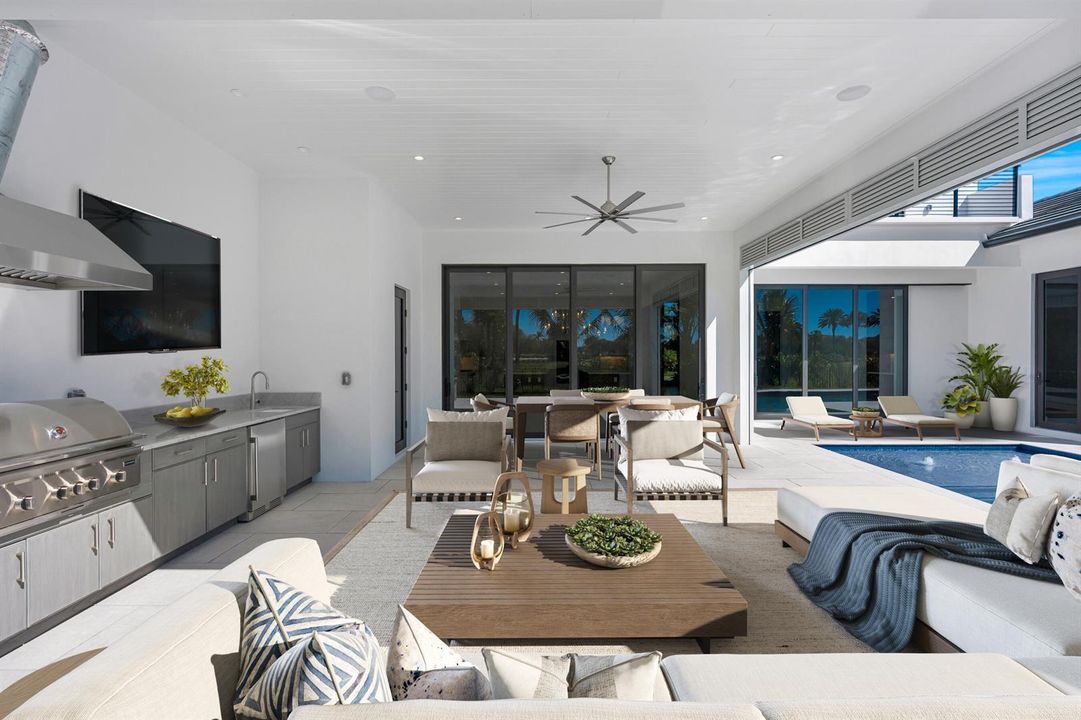 Staged Out Door Living