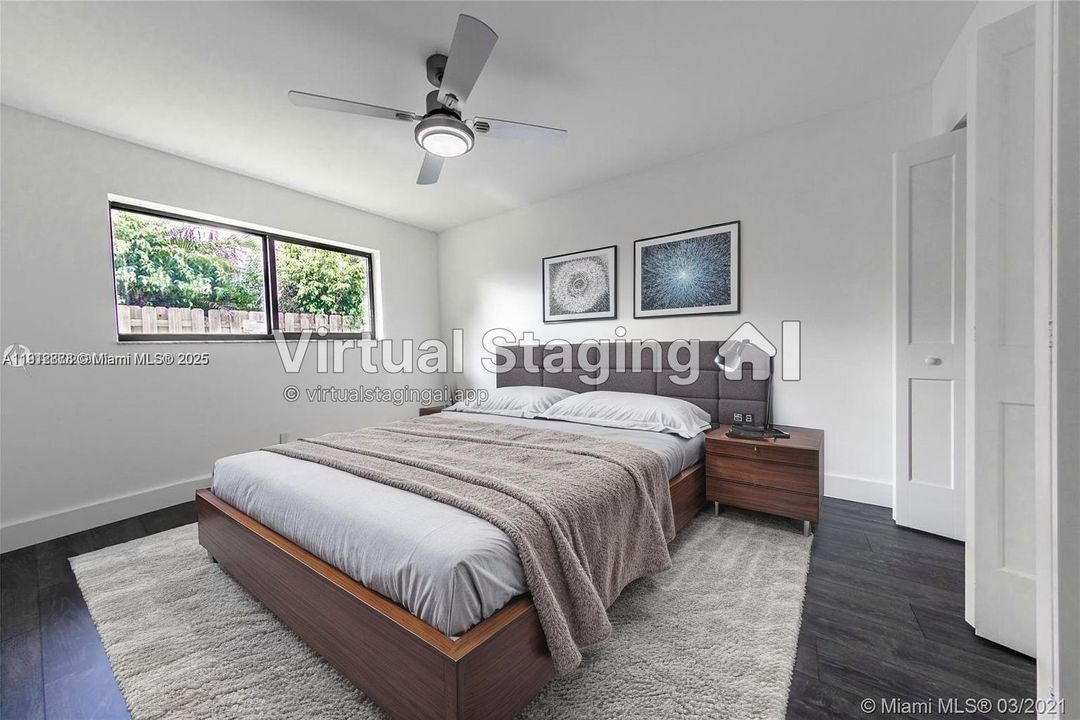 Bedroom - Virtually Staged