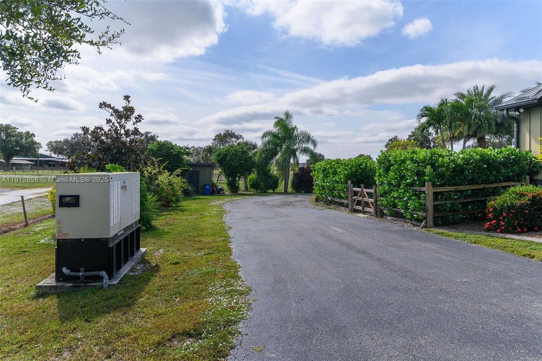 40KW Generac generator. Lasts 4 days