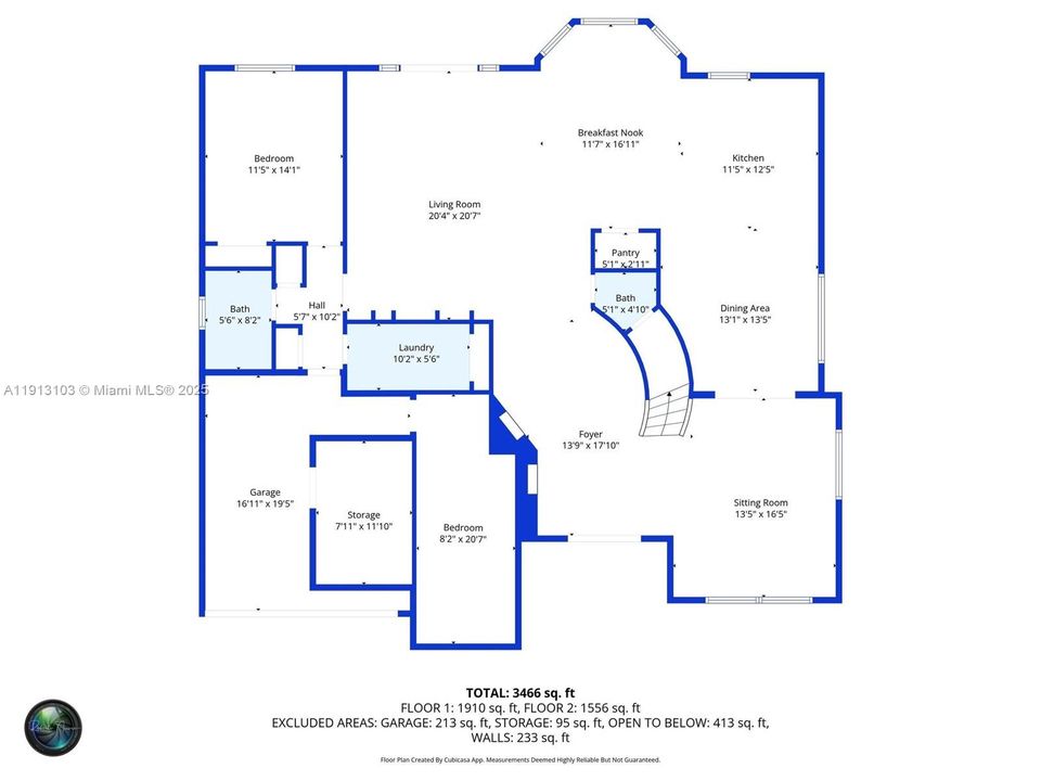 На продажу: $1,250,000 (5 спален, 3 ванн, 3706 Квадратных фут)