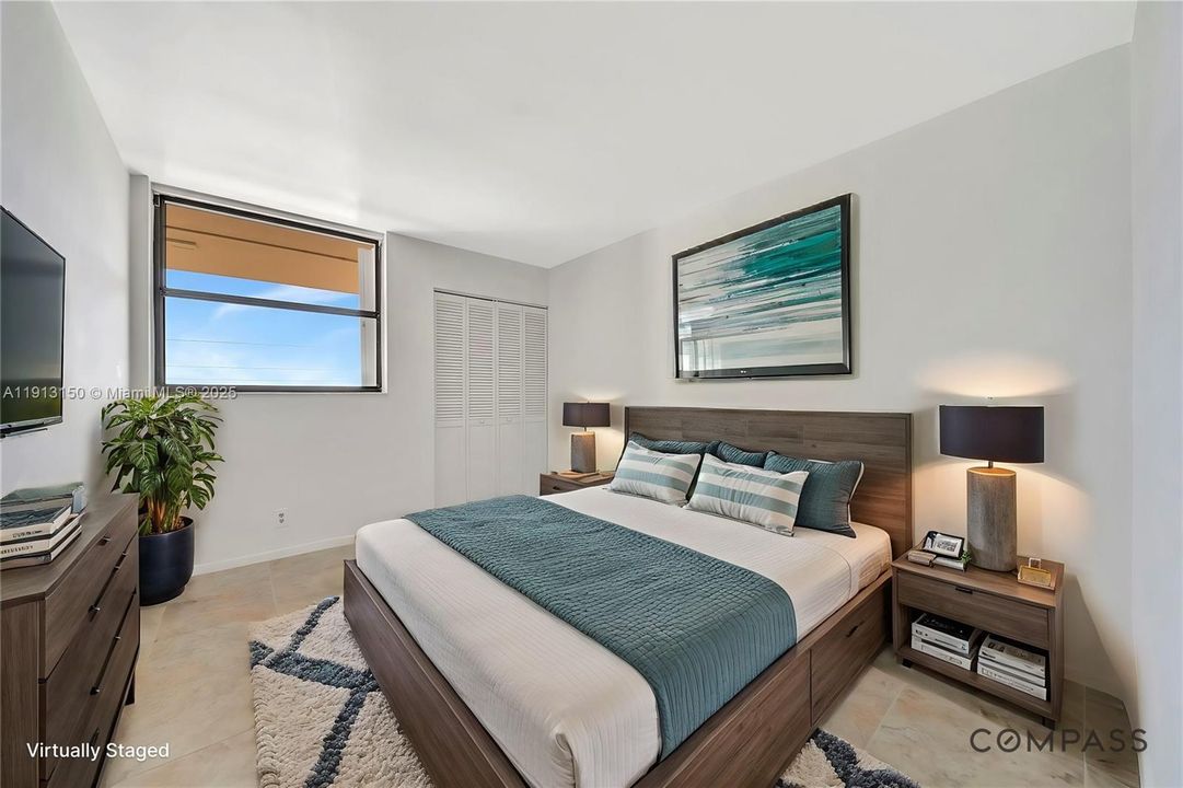 A serene bedroom design