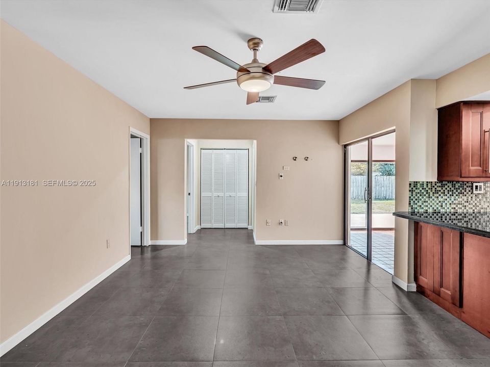 The room is large enough to handle your lifestyle needs