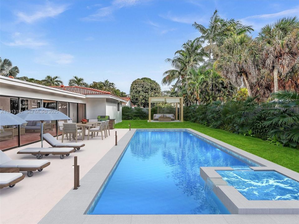 Virtual Rendering to show the possibilities in your new backyard