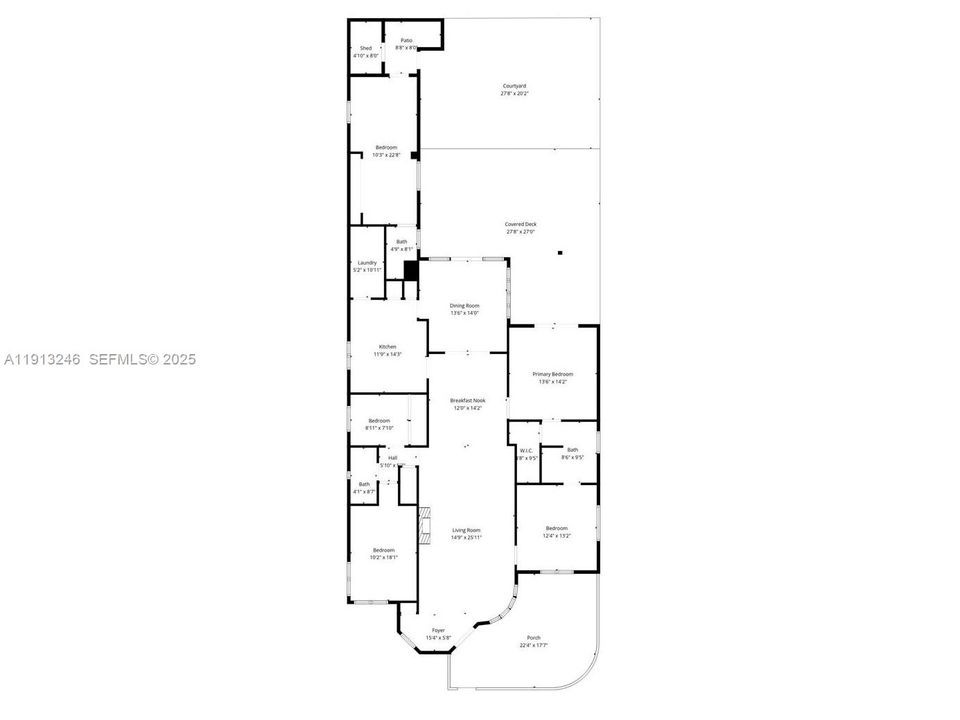 For Sale: $2,650,000 (5 beds, 3 baths, 2363 Square Feet)
