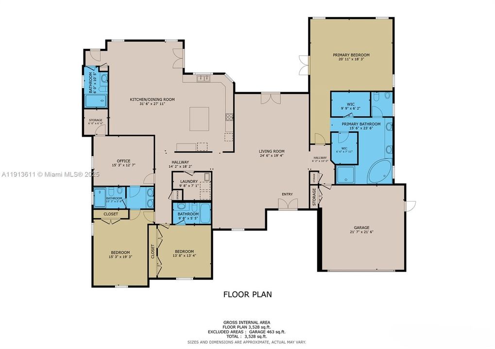 待售: $1,900,000 (4 贝兹, 4 浴室, 3452 平方英尺)