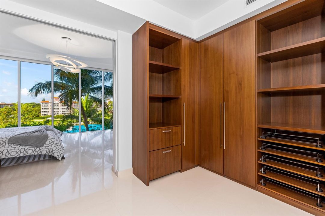 Primary closet