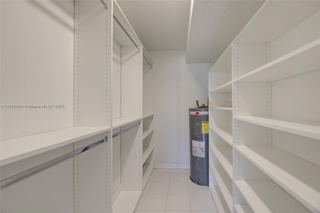 Primary Bedroom Walk In Closet