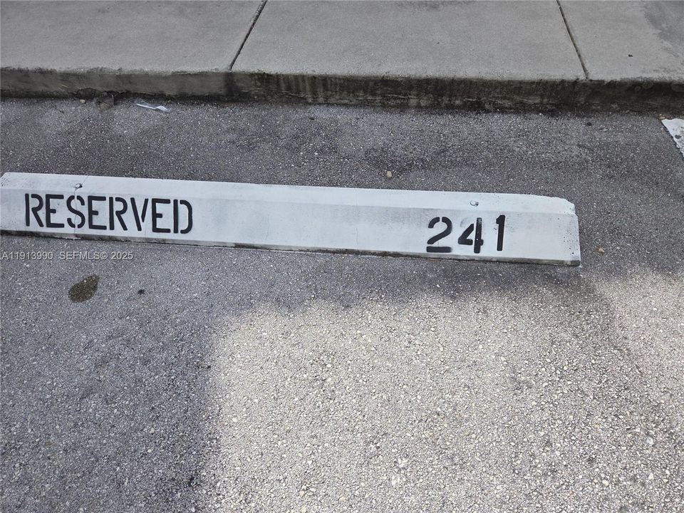 242 ASSIGNED PARKING