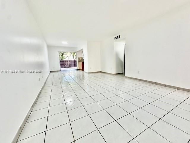 Entry, living & dining area