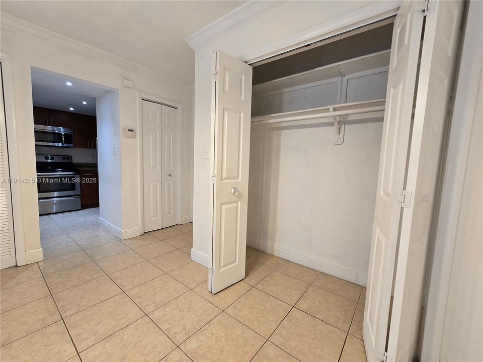 This closet is at dinning room