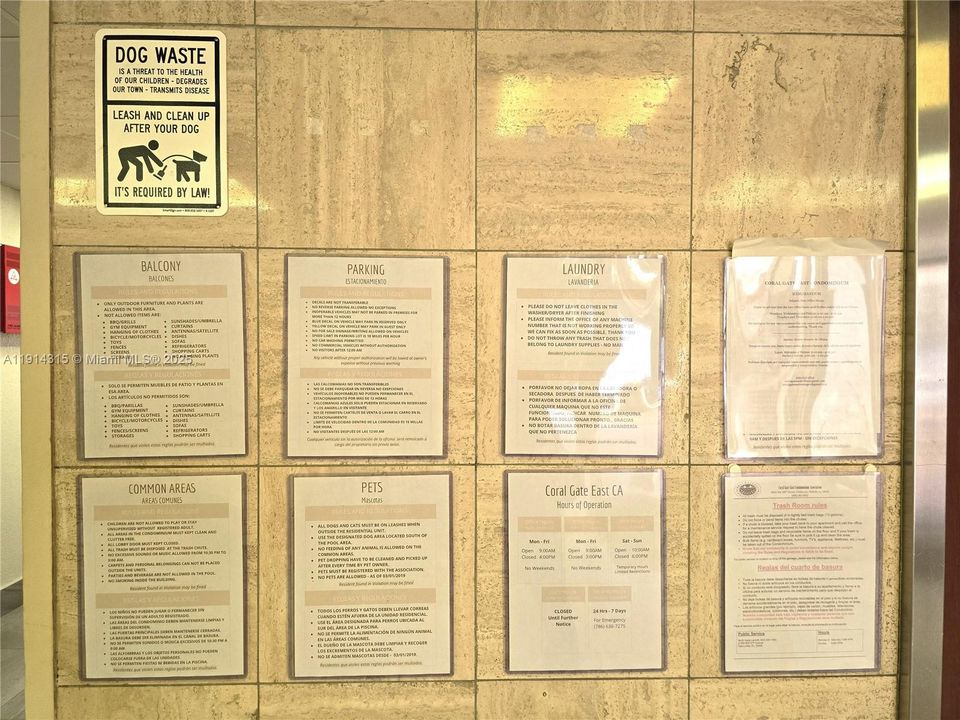 Rules and Regulatoins