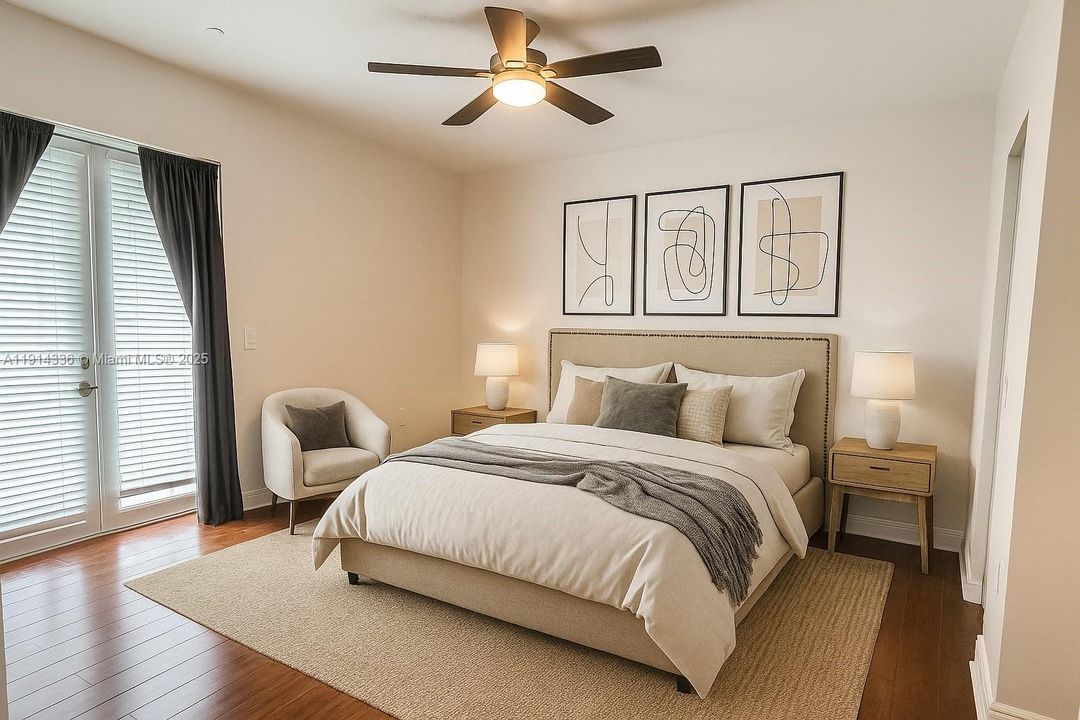 Master Bedroom - Virtually Staged