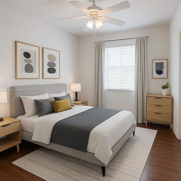 Guest Bedroom 2 - Virtually Staged