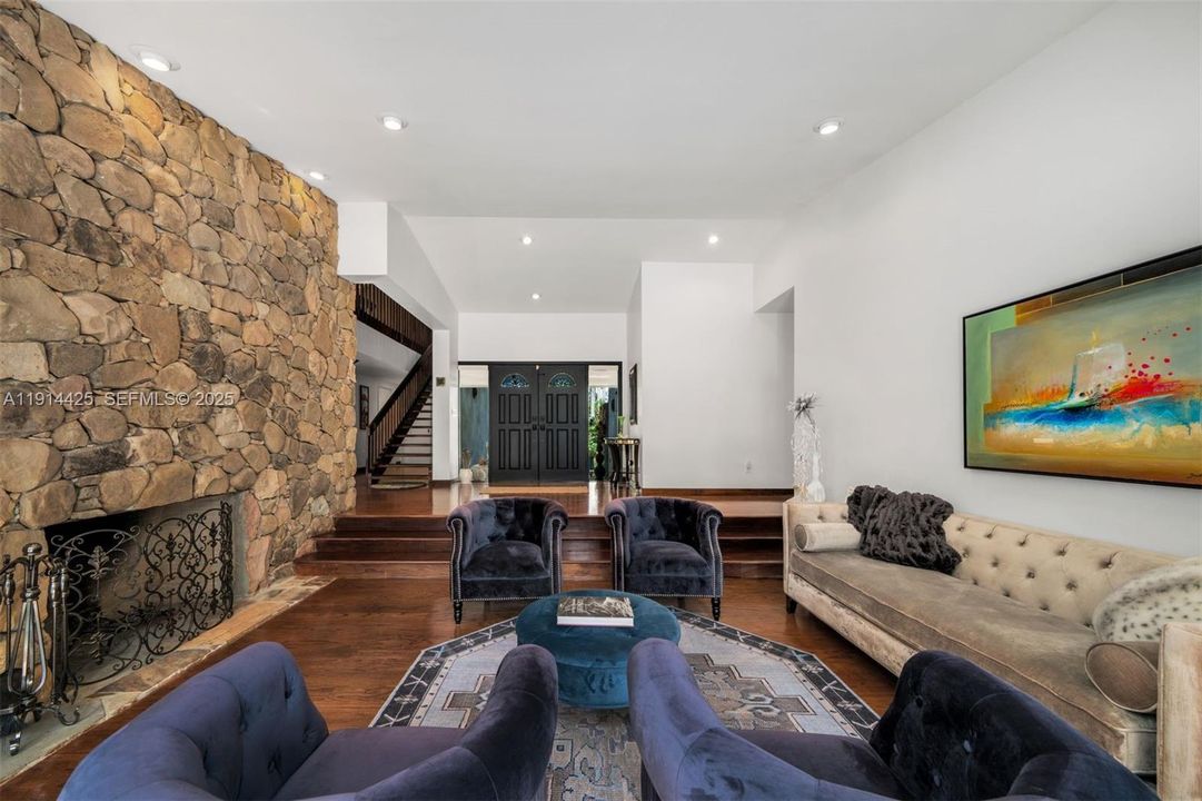 Living room upon entry