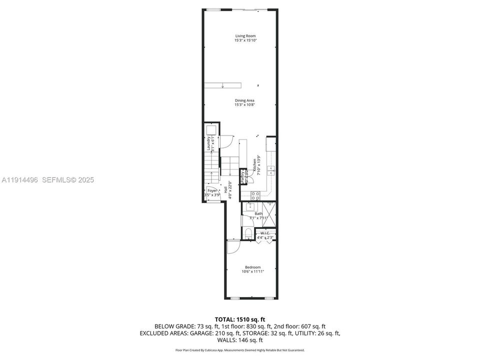На продажу: $849,000 (3 спален, 3 ванн, 1500 Квадратных фут)