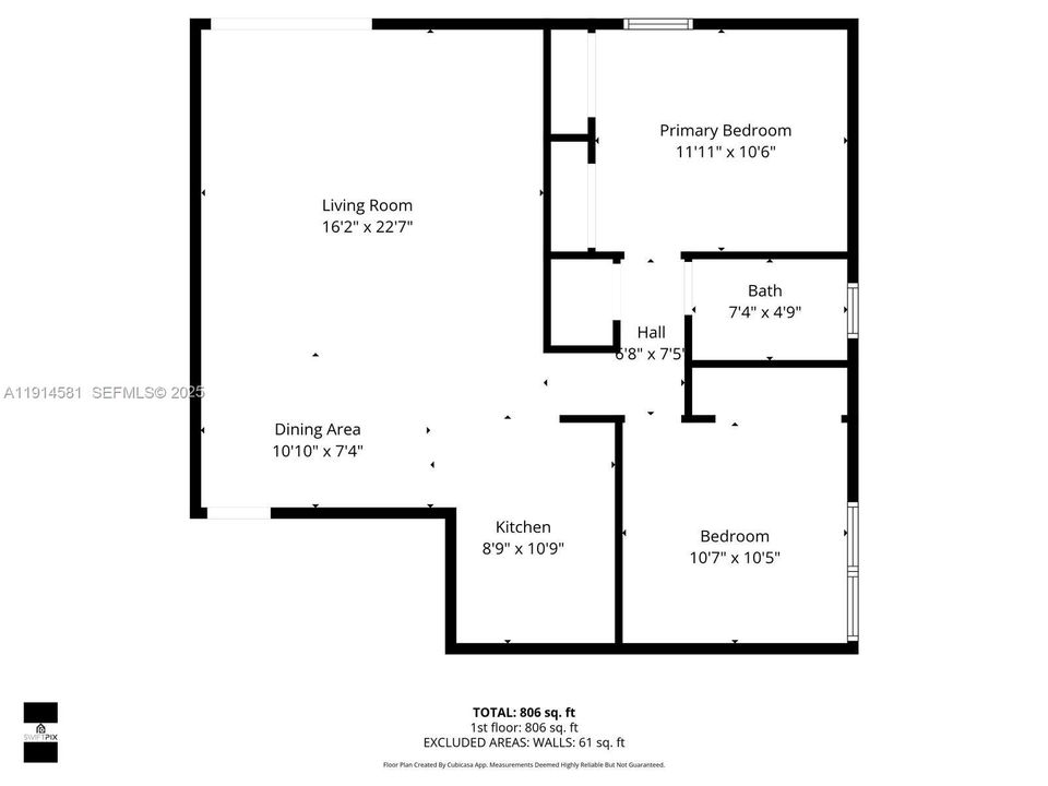 出租: $2,200 (2 贝兹, 1 浴室, 878 平方英尺)