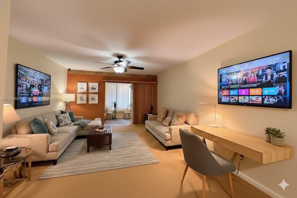 Family Room Furnishings Have Been Digitally Restage